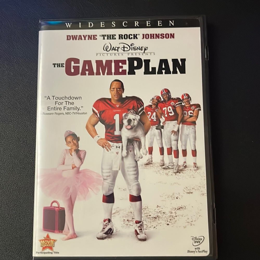 The Game Plan DVD, Widescreen